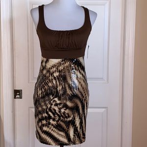Moa Moa animal print dress